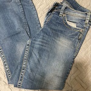 Silver Suki Jeans